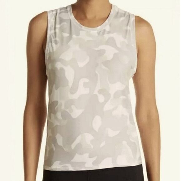 X by Gottex Pink Camo Tie-back Tank Top - Picture 1 of 15